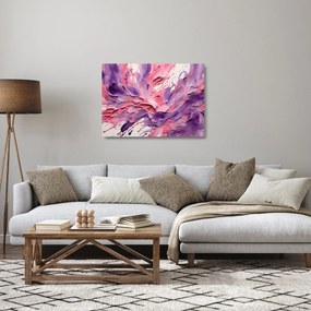 Obraz na szkle - Romantyczna abstrakcja (70x50 cm)