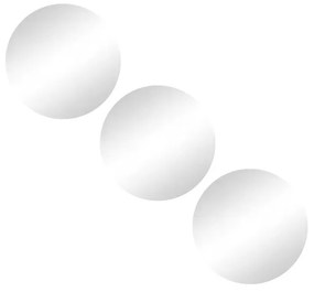 Lustra 3 szt. ścienne ø 15 cm – MSV