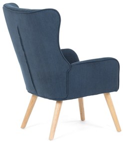 Fotel na uszach BLUE2, niebieski