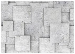 Obraz - Abstrakcja płytek betonowych (70x50 cm)