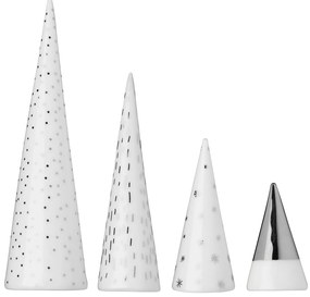 Porcelanowy zestaw LITTLE WINTER FOREST, 4 szt.