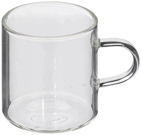 Kubki z kolorowego, barwionego szkła MIA, 6 x 100 ml