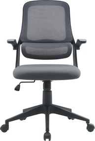 Szare tapicerowane krzesło biurowe Gilmore – Yes Everyday