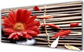 Szkło do Kuchni na Ścianę Delikatność Płatków Kwiatowych