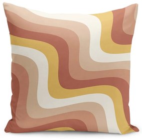 Poszewka na poduszkę 43x43 cm Creamy Strawberry Swirl – Mila Home