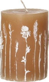 Świeca Giulia 9cm light brown