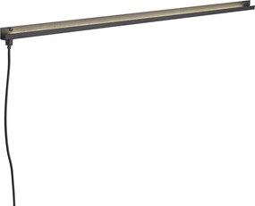 Nowoczesny Kinkiet / Lampa scienna czarny z LED - Letterbox Nowoczesny Oswietlenie wewnetrzne