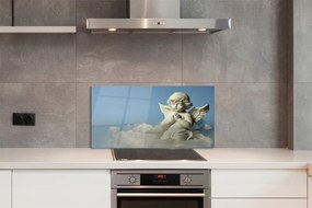 Szklany Panel Anioł chmury niebo
