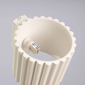 Kinkiet AURA beżowy G9 ryflowany SOLLUX  LIGHTING
