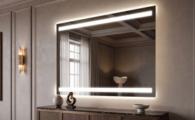 Nowoczesne Lustro do Salonu Podświetlane LED L09