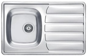 ALVEUS 1098938 - Zlew kuchenny ZOOM 79x50 cm satyna, do montażu górnego