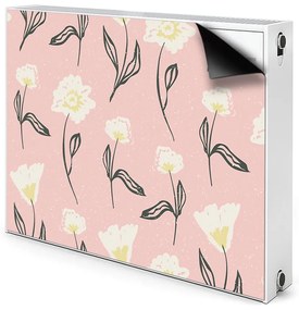 Maskownica na kaloryfer Delikatne kwiaty