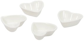 Miseczki na przekąski z porcelany, 4 szt.