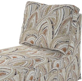 Pokrowiec na szezlong/ leżankę Ektorp wolnostojący prosty tył