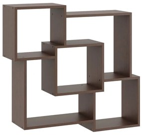 Półka ścienna w kolorze wenge - Erick