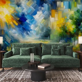 Fototapeta - Abstrakcyjny słoneczny dzień (196x136 cm)