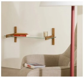 Szklany komponent – półka 110x1 cm Sitra – Kave Home