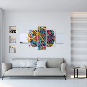 Obraz gumek (125x70 cm)