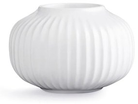 Biały porcelanowy świecznik na tealighty Kähler Design Hammershoi, ⌀ 10 cm