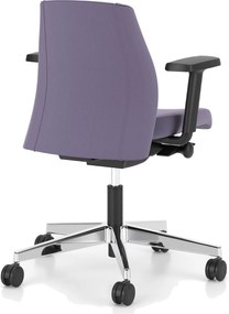 Krzesło biurowe z regulacjami Viden Swivel Chair LB UPH z niskim oparciem