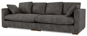 Antracytowa sofa 266 cm Comfy – Scandic