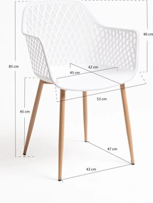 Zestaw 2 Krzese Tyva