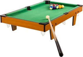 Mini bilard stołowy z akcesoriami 92 x 52 x 19 cm - jasny