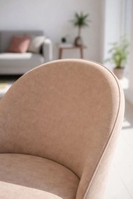 Czarne krzeso Teok w stylu vintage ze sztucznej skóry