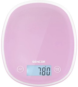 Sencor SKS 38RS waga kuchenna, różowy,