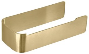 Ścienny uchwyt na papier toaletowy ze stali nierdzewnej w kolorze mosiądzu Ume Brass – Zone