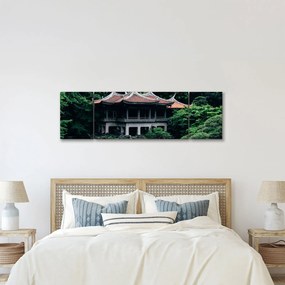 Obraz z japońskiego ogrodu narodowego (170x50 cm)