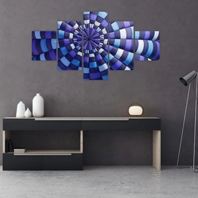 Obraz struktury latającego balonu (125x70 cm)