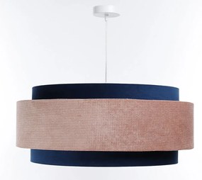 Niebiesko-różowa designerska lampa wisząca - A353 C3-W03