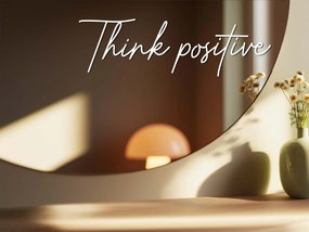 Naklejka na lustro S16 – Think positive