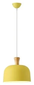 Żyrandol na lince 1xE27/15W/230V żółty