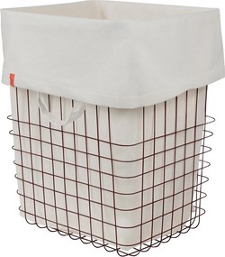 Bordowy metalowy kosz na pranie 64 l Store-It – Mette Ditmer Denmark