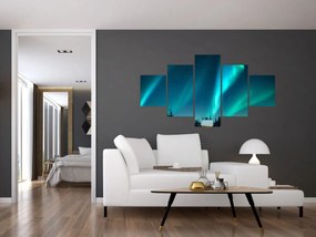 Obraz - Aurora Borealis (125x70 cm)