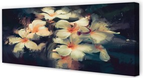 Obraz drukowany na płótnie Obraz Kwiatów