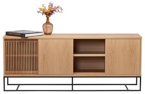 Niska komoda w dekorze dębu 188x75 cm Ende – Woodman