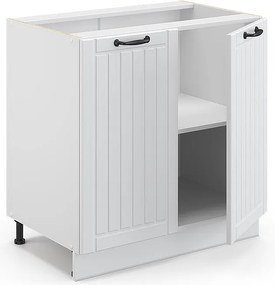 Szafka pod zlew biały domek wiejski 80x60x82 fame-line