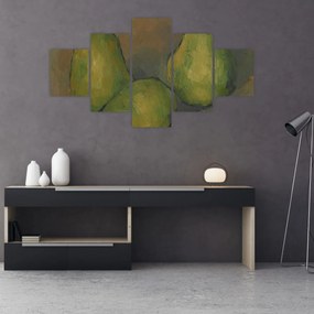 Obraz - Paul Cézanne, Three Pears, reprodukcje (125x70 cm)
