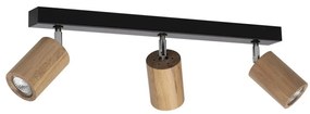 Spot-Light 3913174 - LED oprawa sufitowa punktowa MATTI 3xGU10/5W/230V dąb