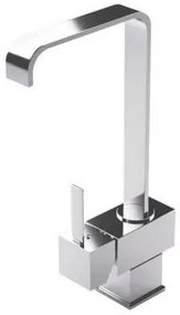 Bateria umywalkowa wysoka srebrna PARIS silver