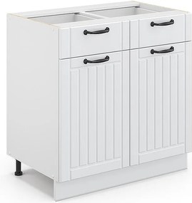 Szafka dolna do kuchni biały domek wiejski 80x51.6x82 fame-line