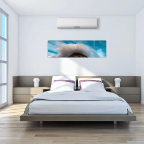 Obraz - Chmura nad szczytem (170x50 cm)