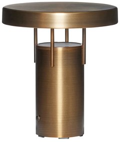 Lampa stołowa LED ze ściemniaczem w kolorze brązu (wysokość 20 cm) BringMe – Hübsch