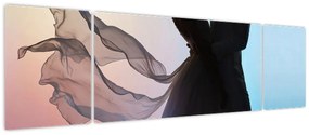 Obraz - Tańcząca para (170x50 cm)