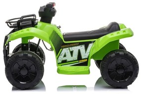 Baby Mix Elektryczny czterokołowiec dla dzieci ATV, zielony