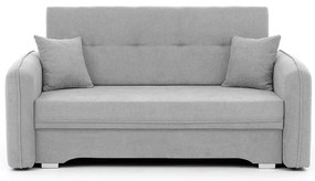 Rozkładana 2-osobowa sofa LAINE, jasnoszara