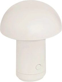 Lampa stołowa LED FUNGHI 11,2 cm, biała
